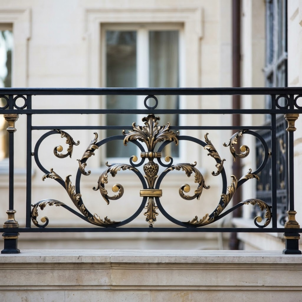 Imperial Scroll Balcony Railing