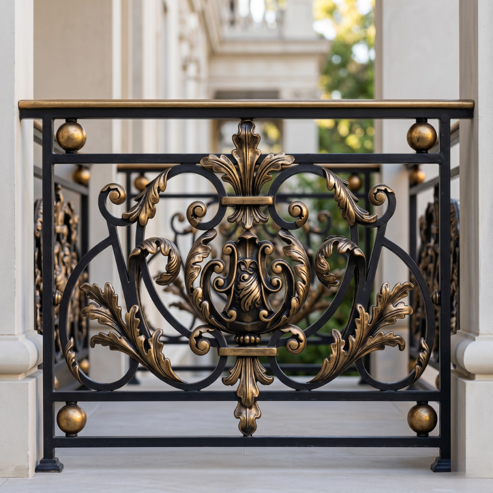 Royal Antique Scroll Balcony Railing