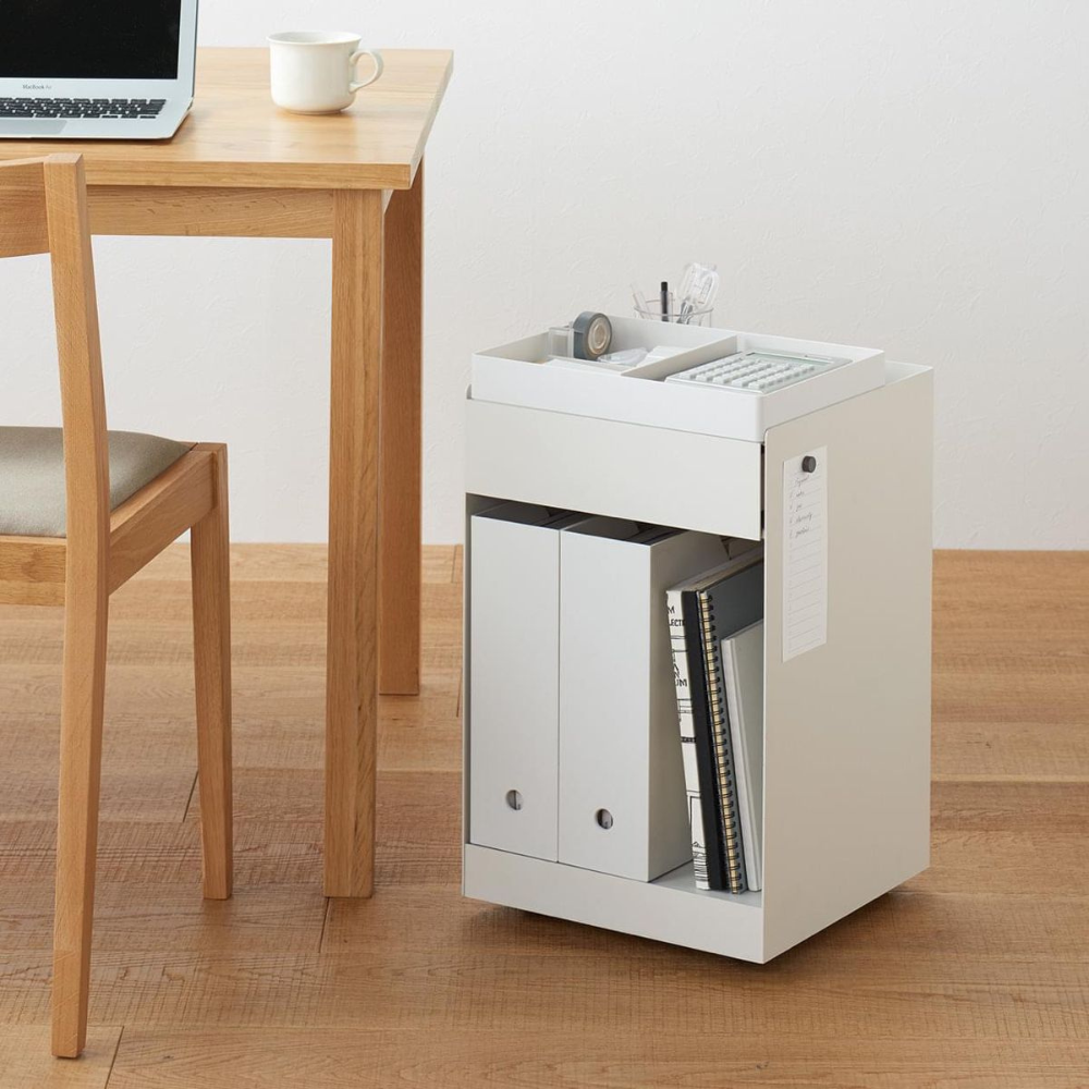 Compact Metal Office Desk Storage Cabinet