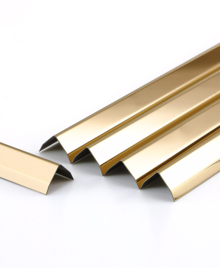 Gold Stainless Steel Edge Profile