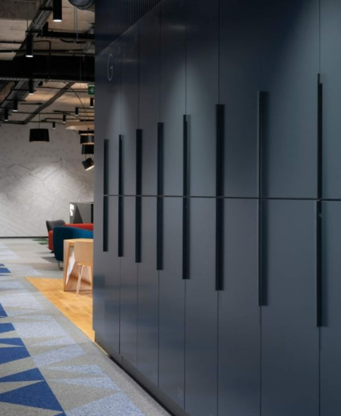 Matte Finish Metal Wardrobe Storage Locker
