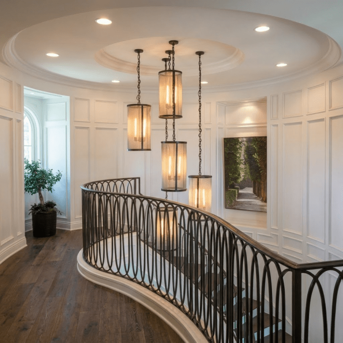 Cut Out Start Railing Modern Curved Cut-Out Pattern Iron Railing – (GWI) Goodwill International