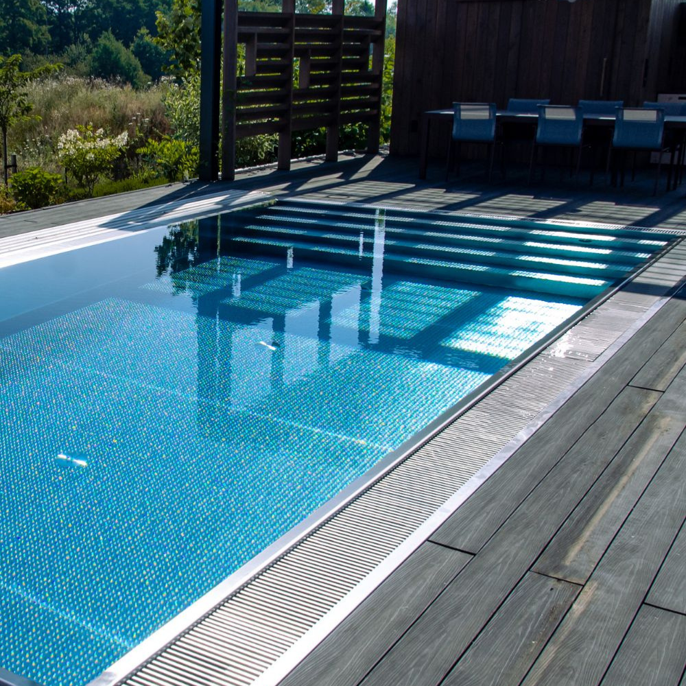 Silver Stainless Steel Pool Side Metal Drain Jali
