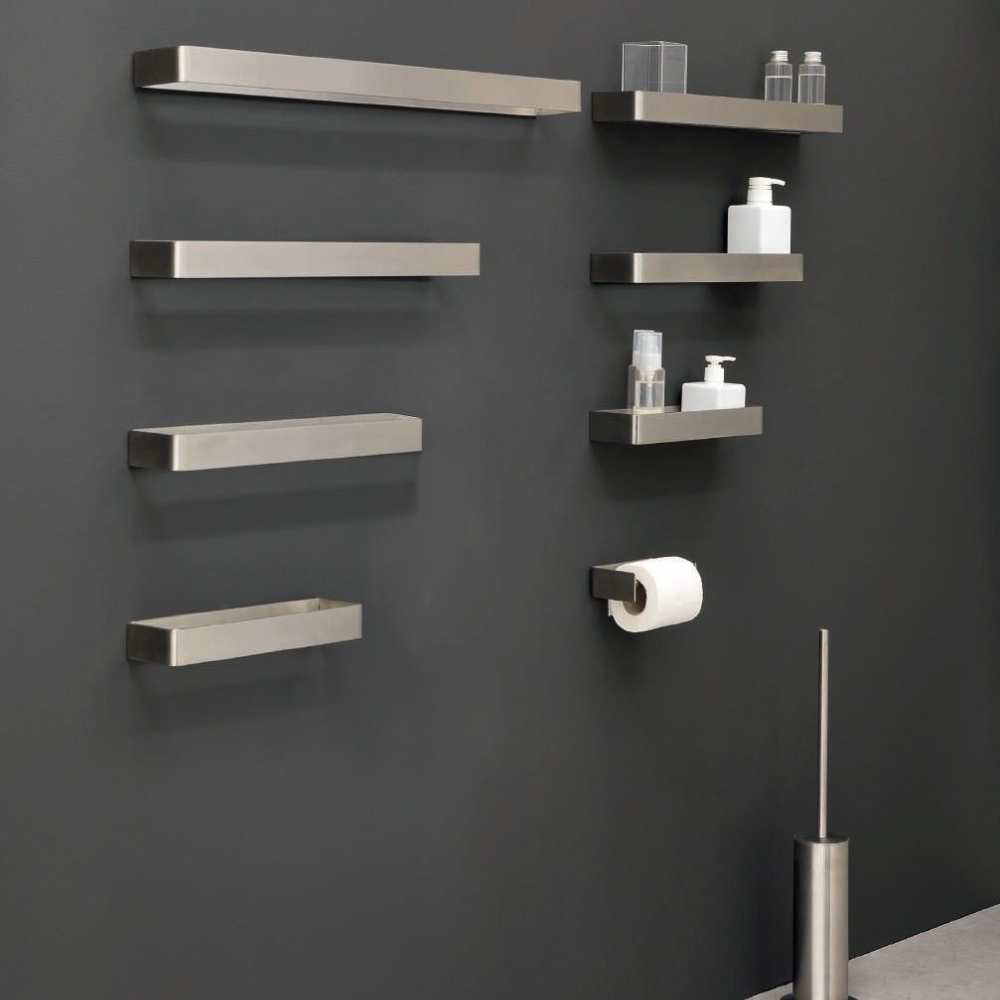 Stainless Steel Bathroom Shelf Set