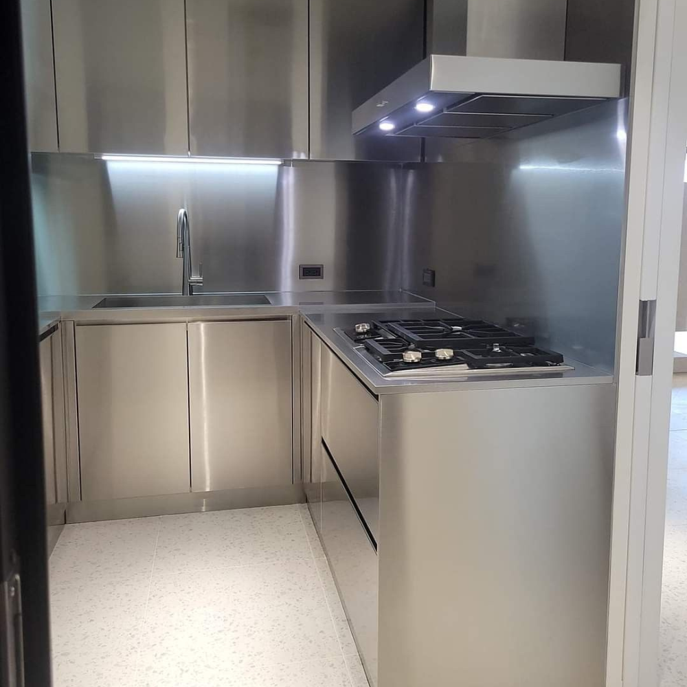 Stainless Steel Modular Metal Kitchen Cabinet