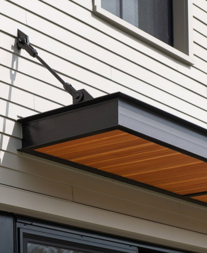 Wall Mounted Iron Canopy